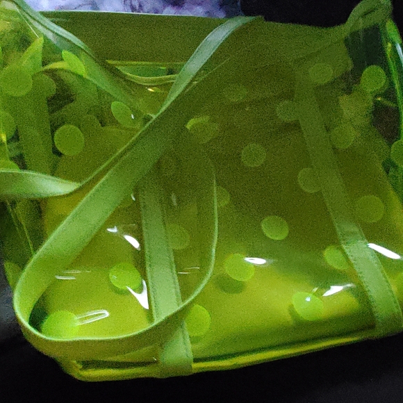 Yellow clear unique purse - Picture 1 of 2